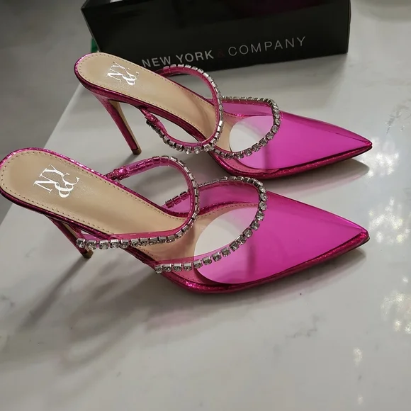 Pink Mules - Picture 2 of 3